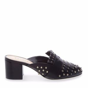 Schutz Pip Slide Mules Heels